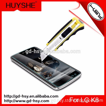 HUYSHE Export Products China Manufacturer Tempered Glass Screen Protector For LG k8 Tempered Glass Screen Protector Sheet